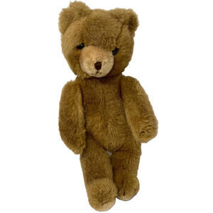 Vintage 14" Schmid Musical Teddy Bear Plush  Wind Up 1983 Gordon Fraser